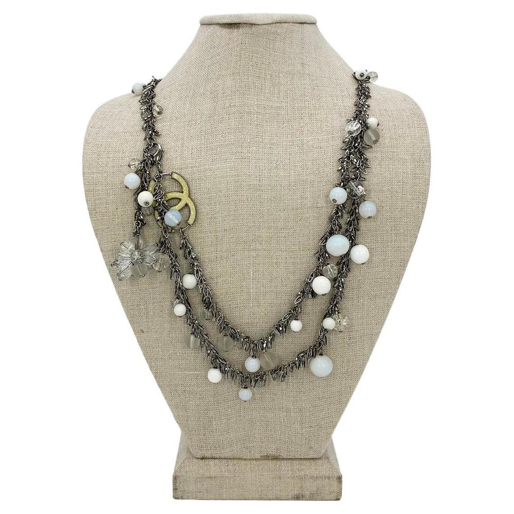 CHANEL Beaded Fringe Belt Necklace - Picture 1 of 9